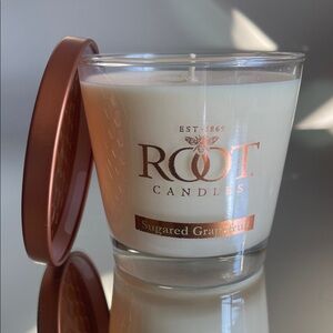 Sugared Grapefruit Scented Candle - White